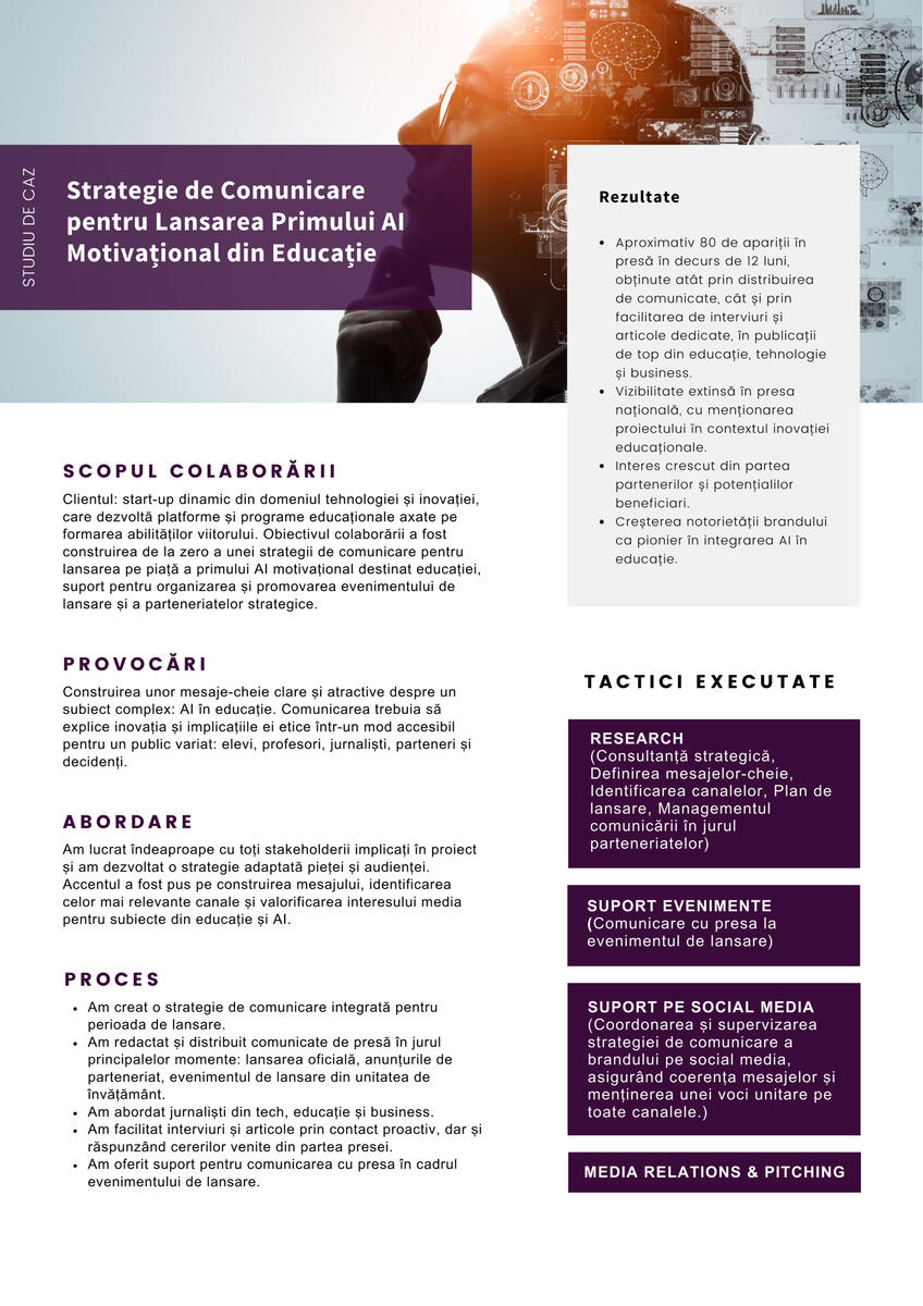 Studiu de Caz - Servicii de Marketing - Romania